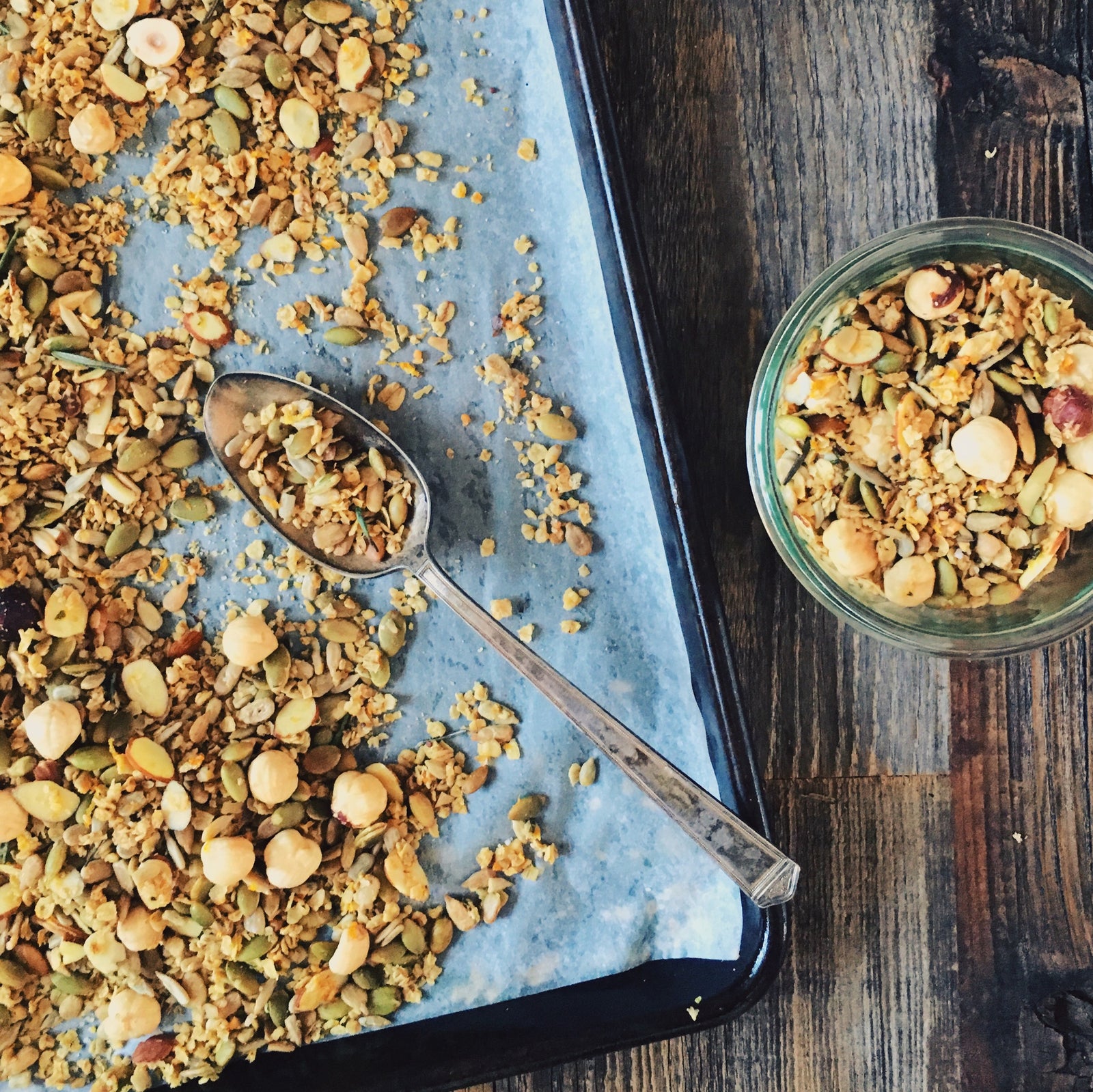 rabbit food:  savory granola