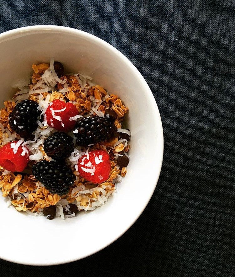 rabbit food: lemon delight granola parfait