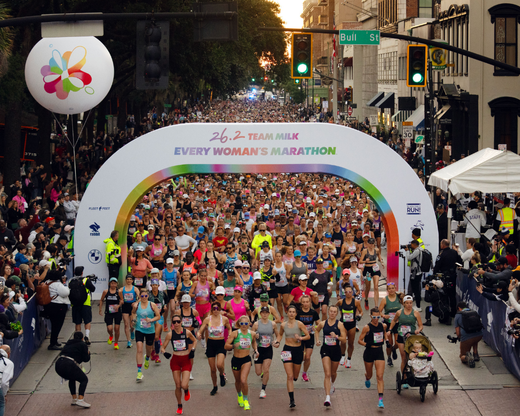 rabbit at Every Woman's Marathon 2025