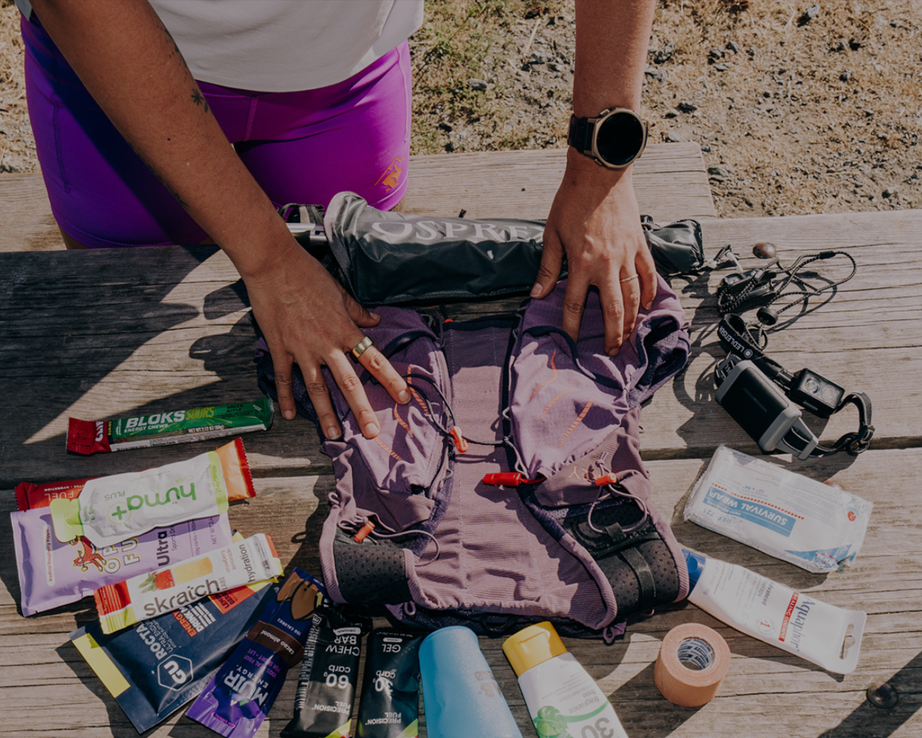 How to Pack for an Ultra with Women’s Gear Index