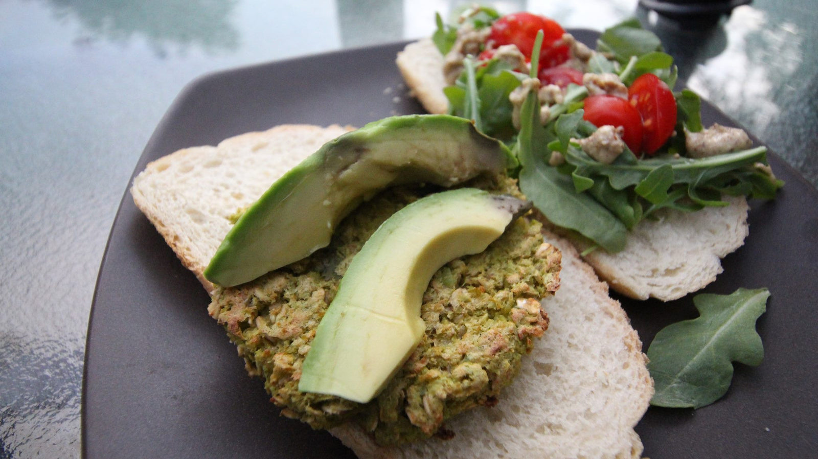rabbit food: edamame burgers