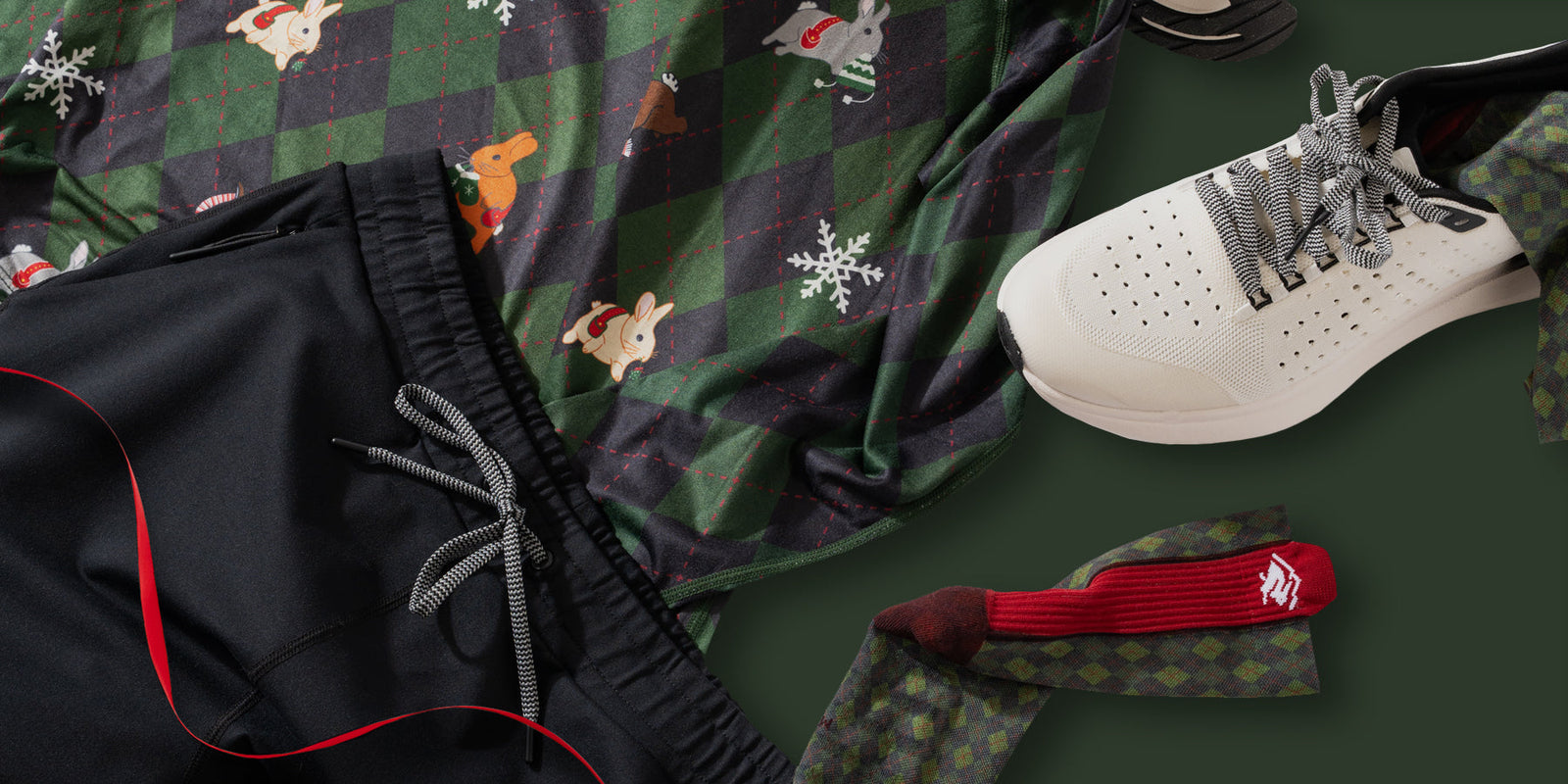 Holiday EZ Tee LS & Socks