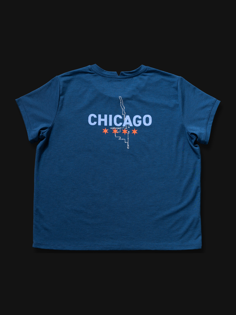 Women's Off The Track Tee | Chicago