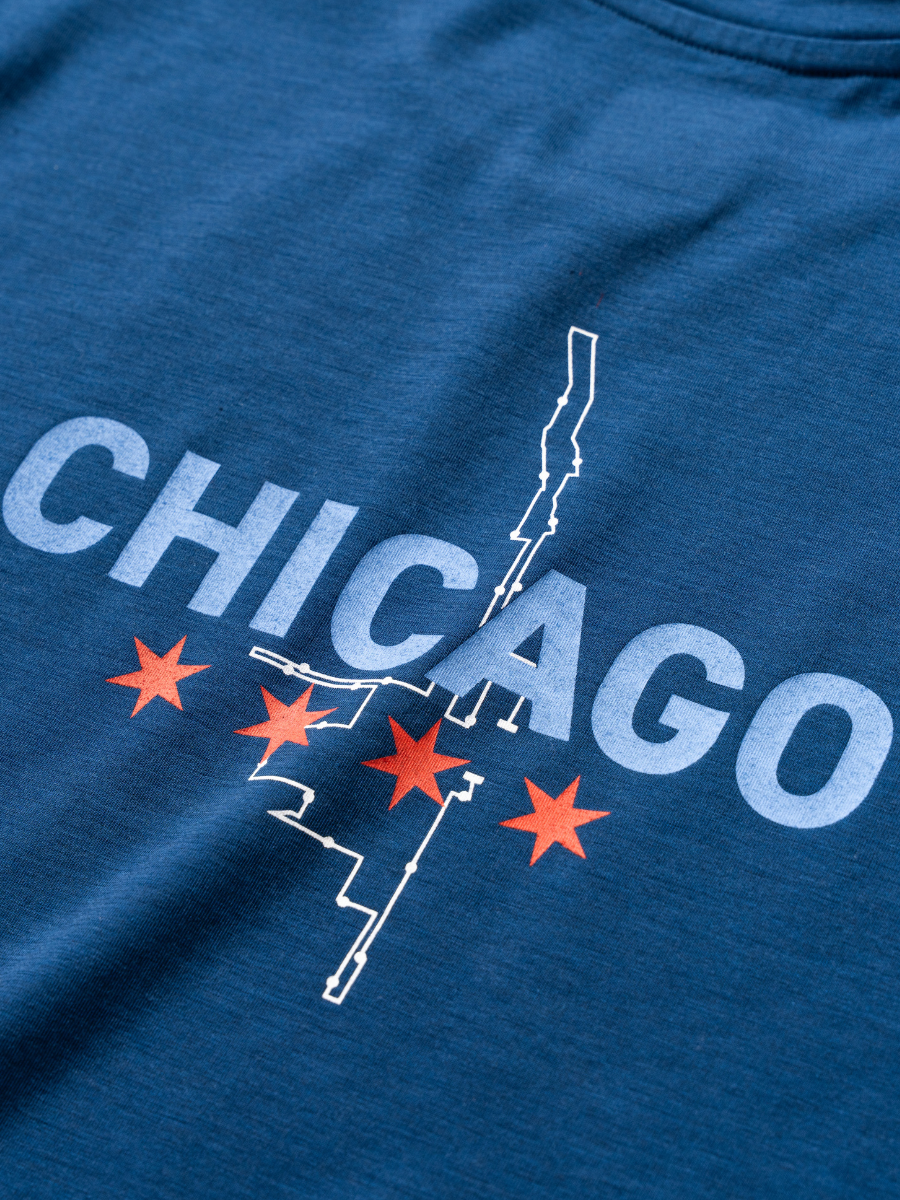 Women's Off The Track Tee | Chicago