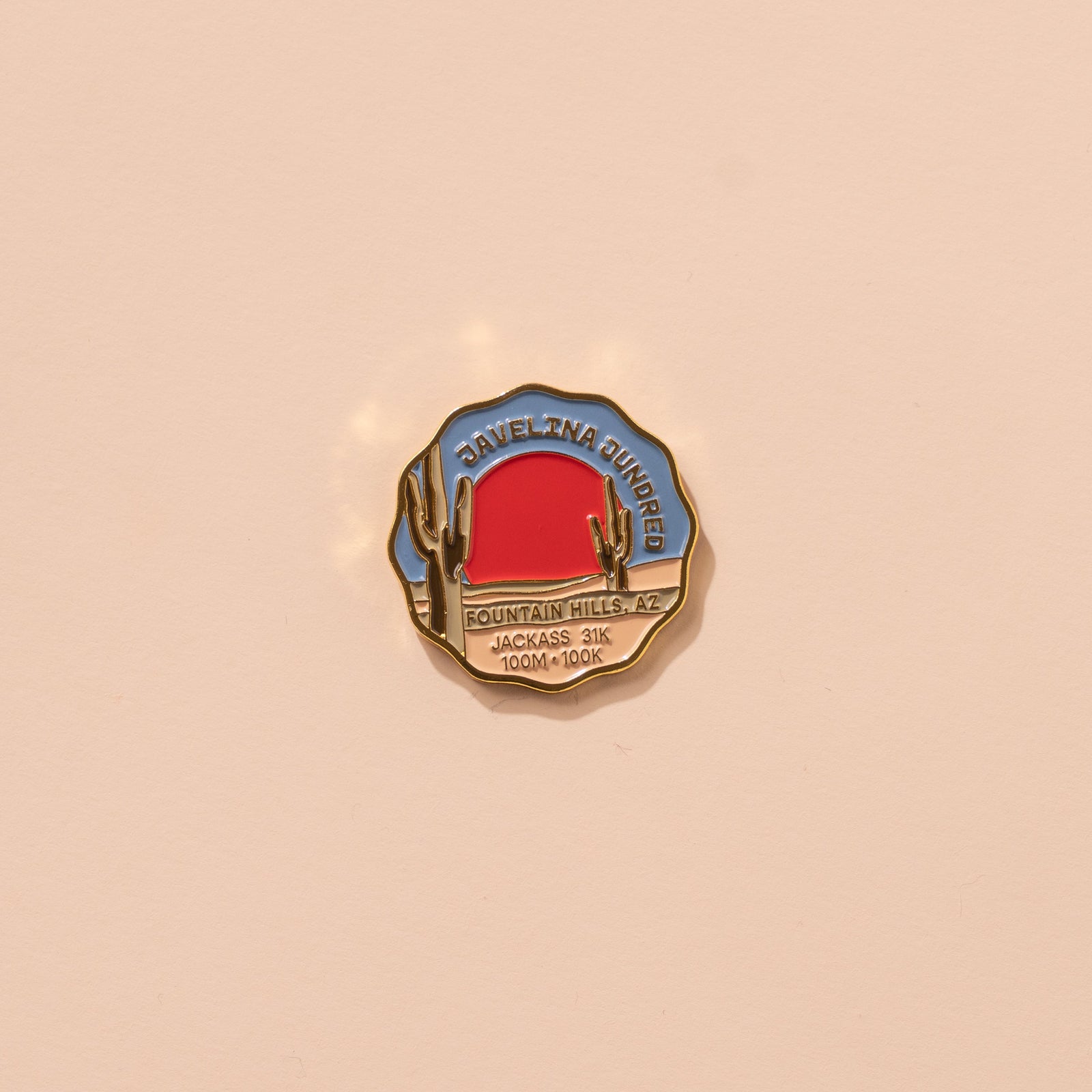Javelina Jundred | Trail Tour Pin