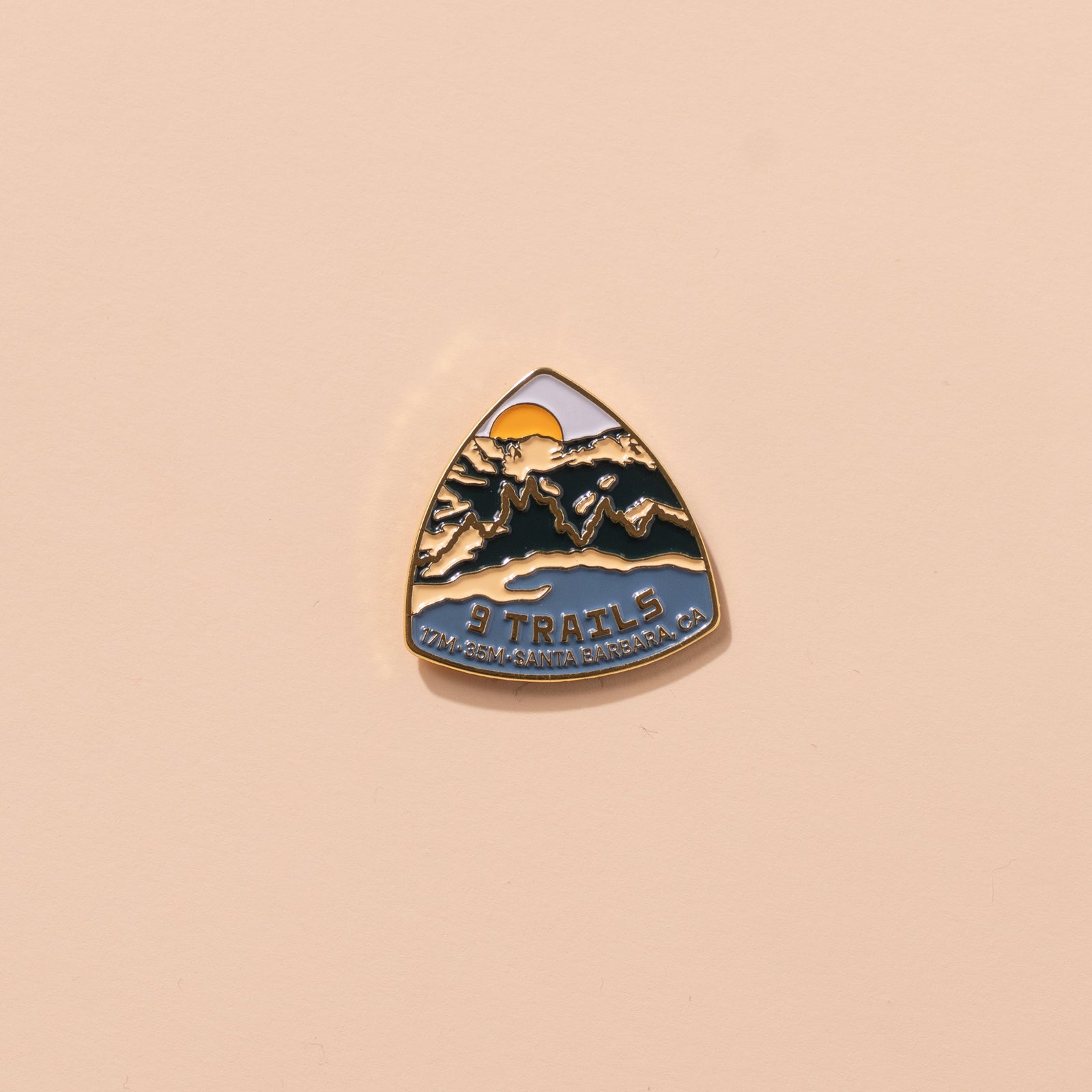 Santa Barbara Nine Trails | Trail Tour Pin