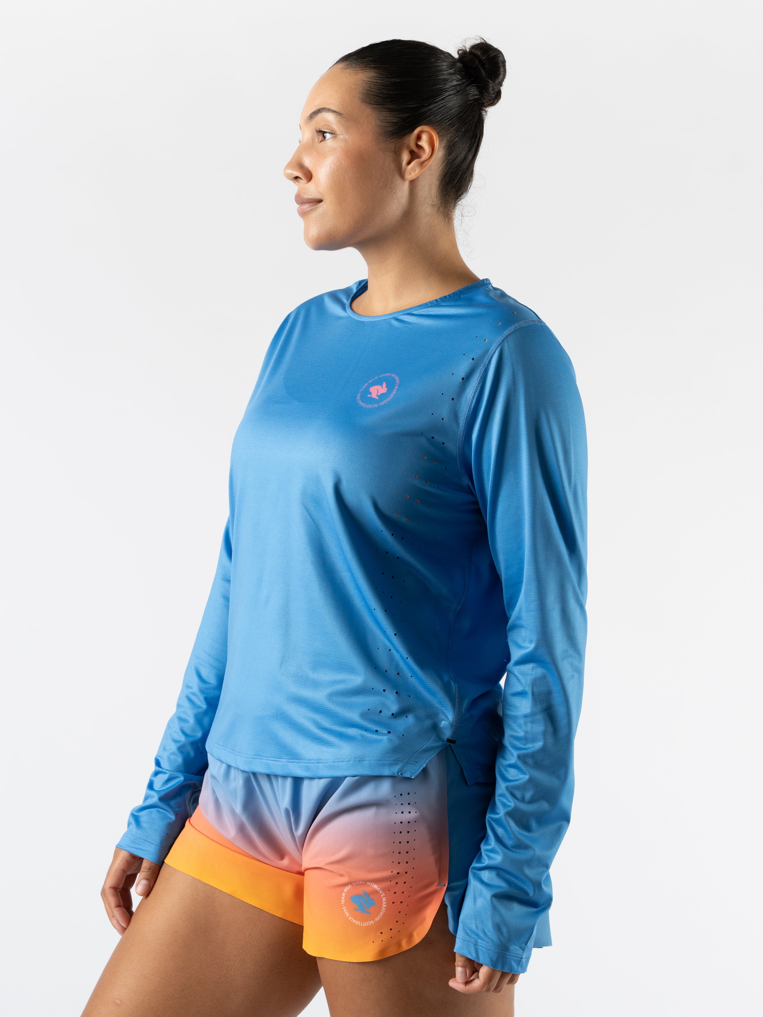 Race Pace Tee LS | Every Woman's Marathon