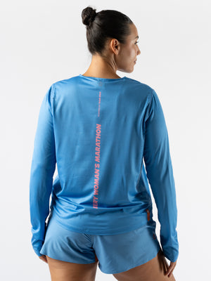 Race Pace Tee LS | Every Woman's Marathon