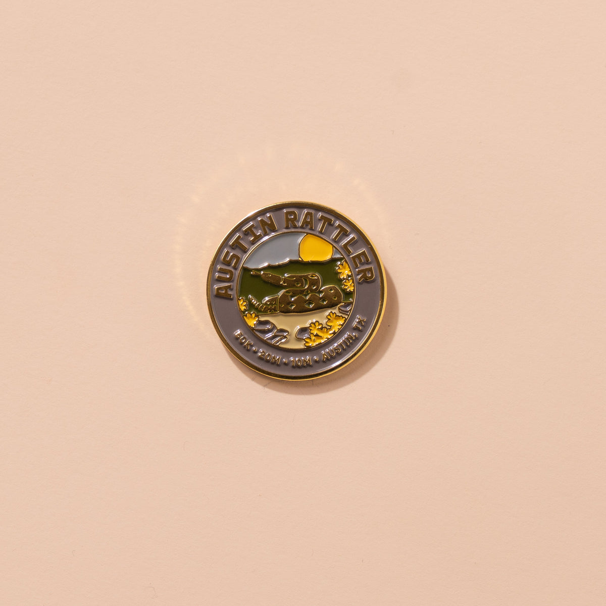 Austin Rattler | Trail Tour Pin