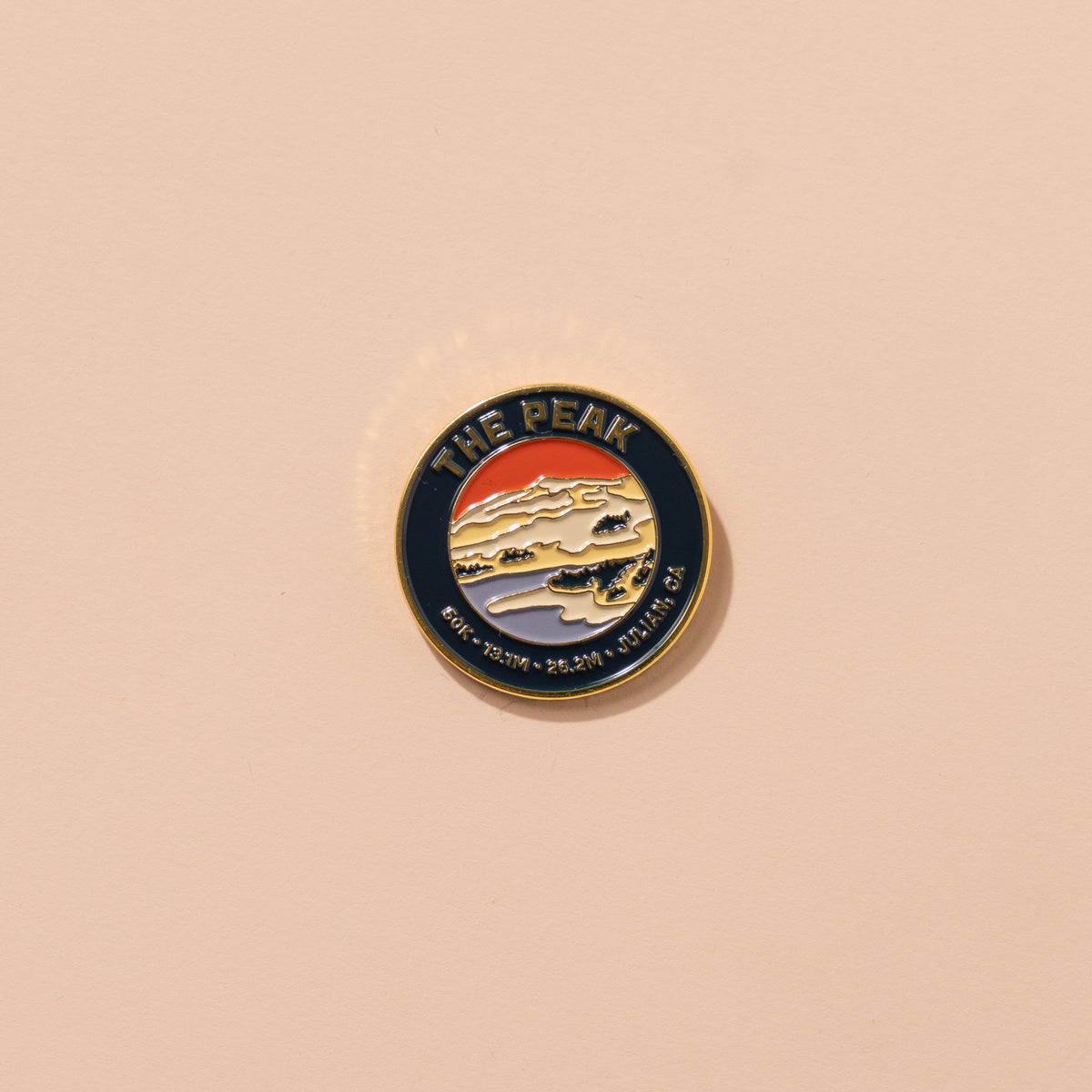 The Peak 50k | Trail Tour Pin