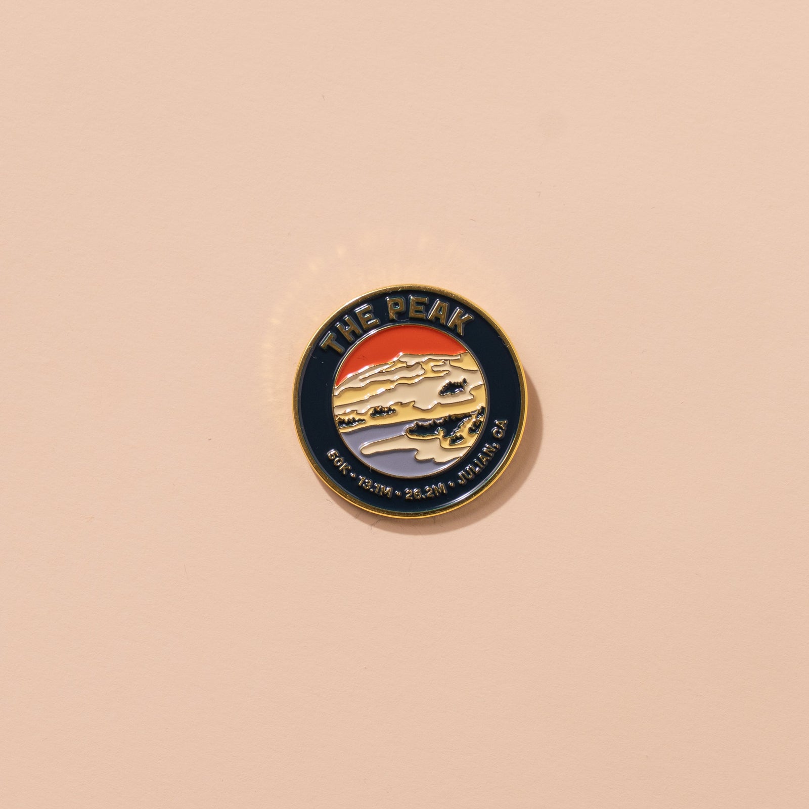 The Peak 50k | Trail Tour Pin