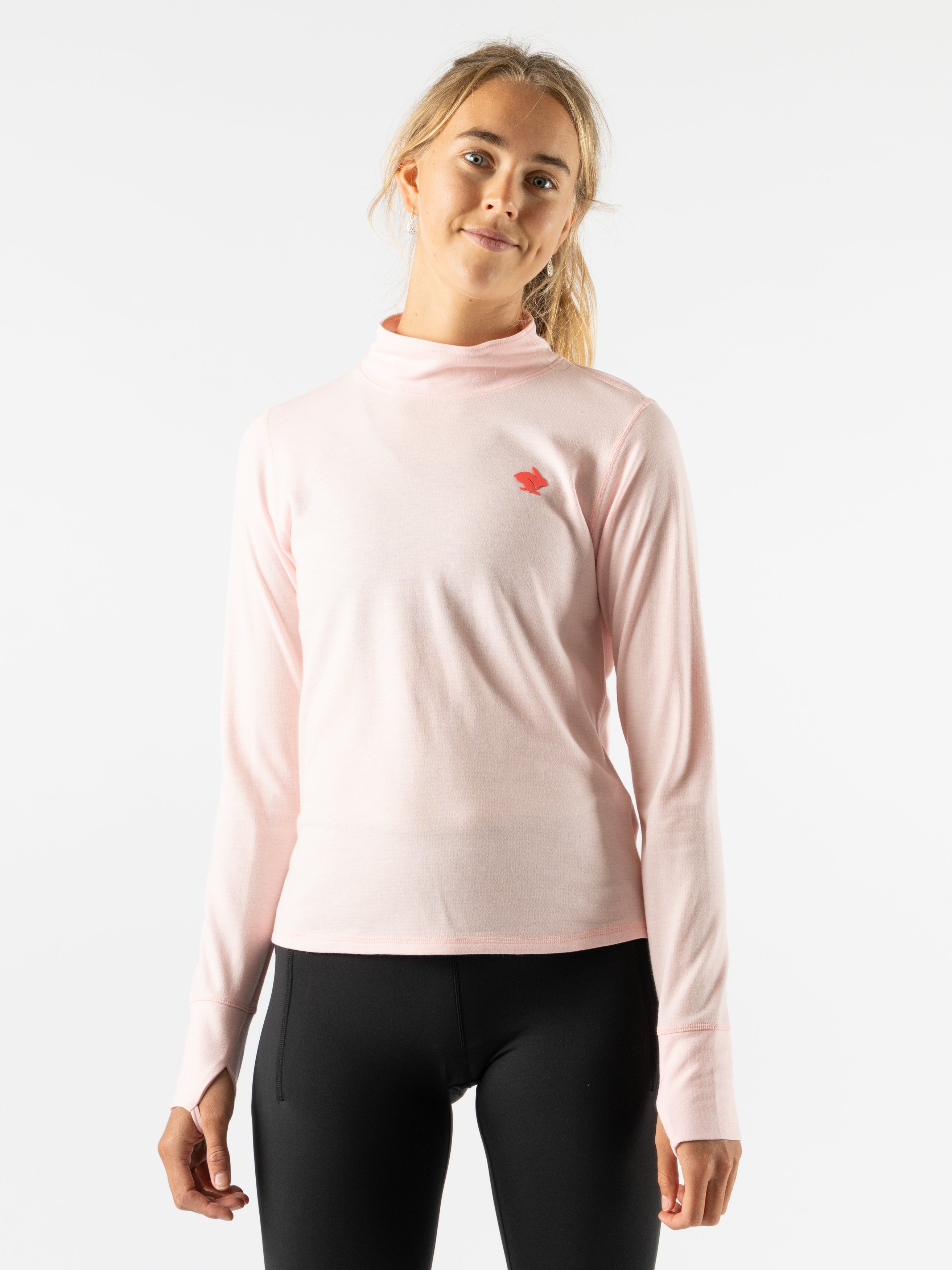 Outrun Mock Neck - rabbit