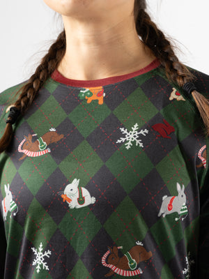 Holiday EZ Tee LS