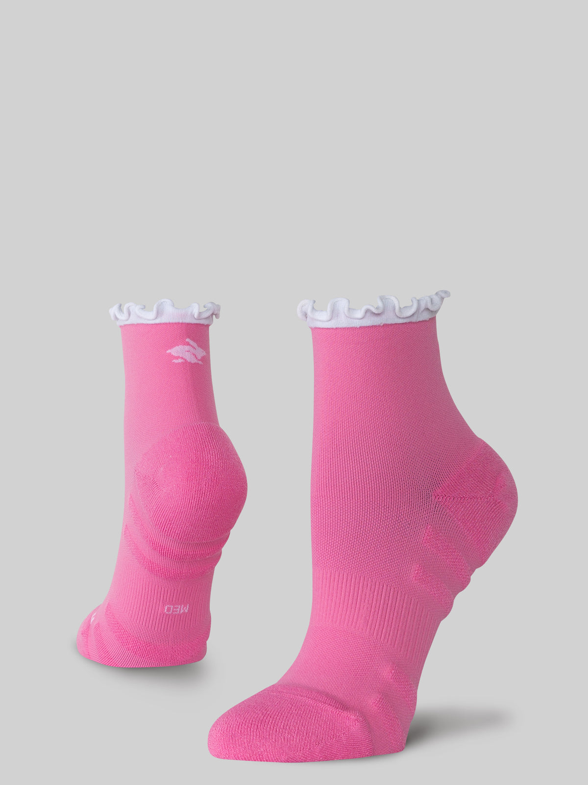 Ruffle Quarter Socks | Light Cushion, image 3 of 8