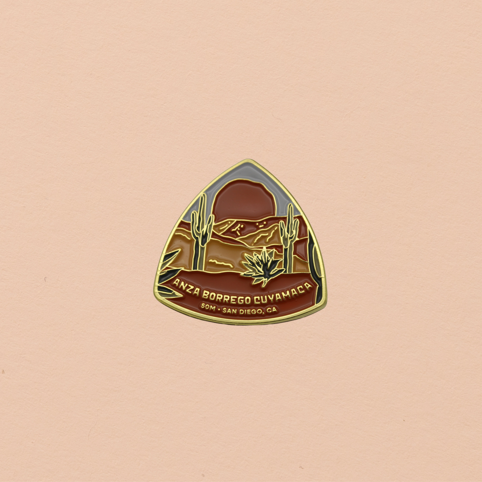 Anza Borrego/Cuyamaca 50 | Trail Tour Pin