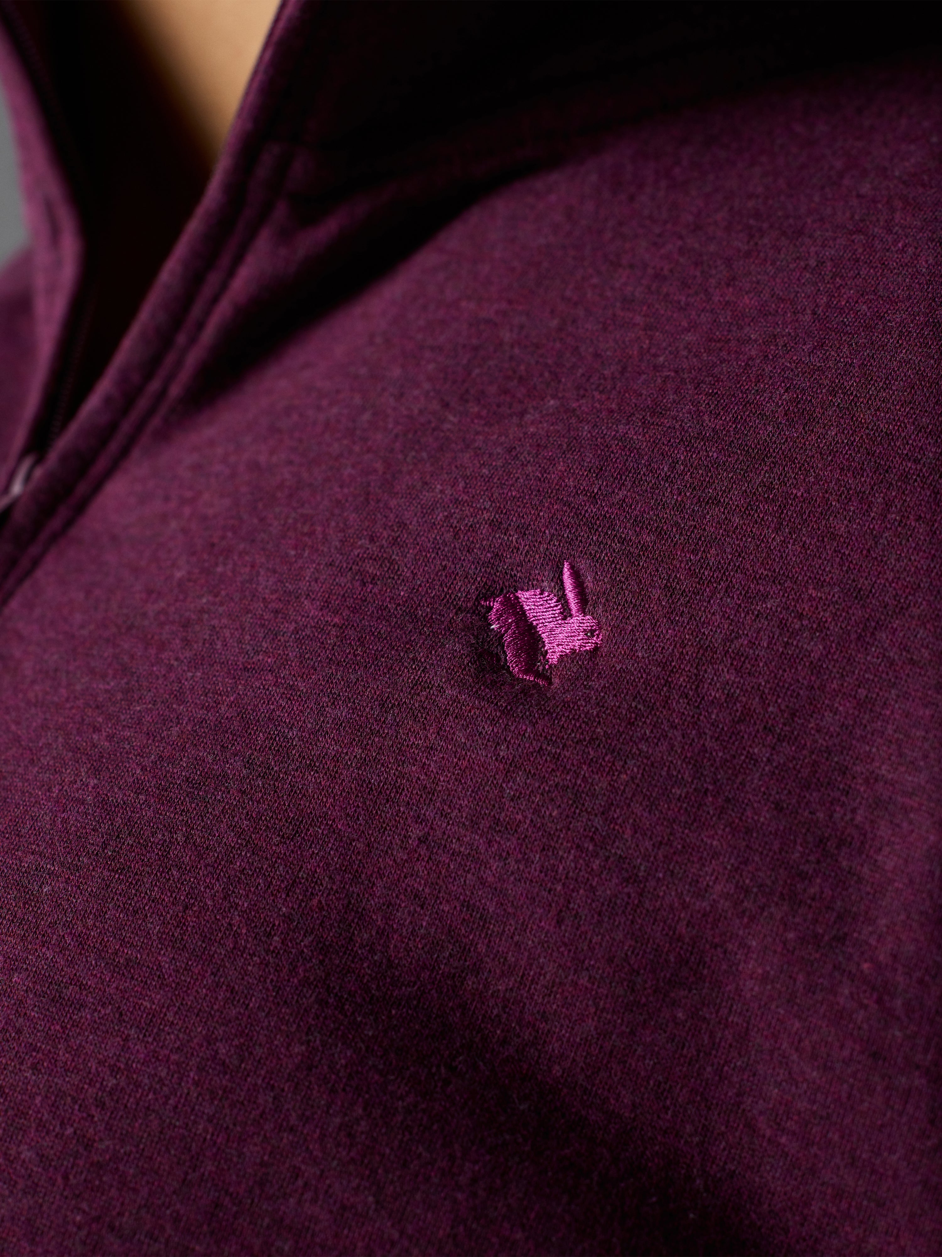 Go-To Half Zip - rabbit