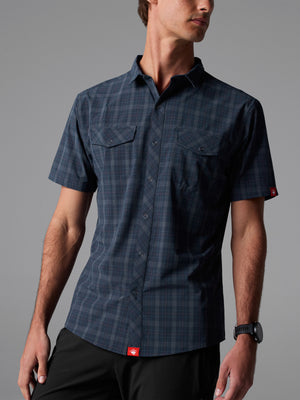 #Color_Dress-Blues-Plaid