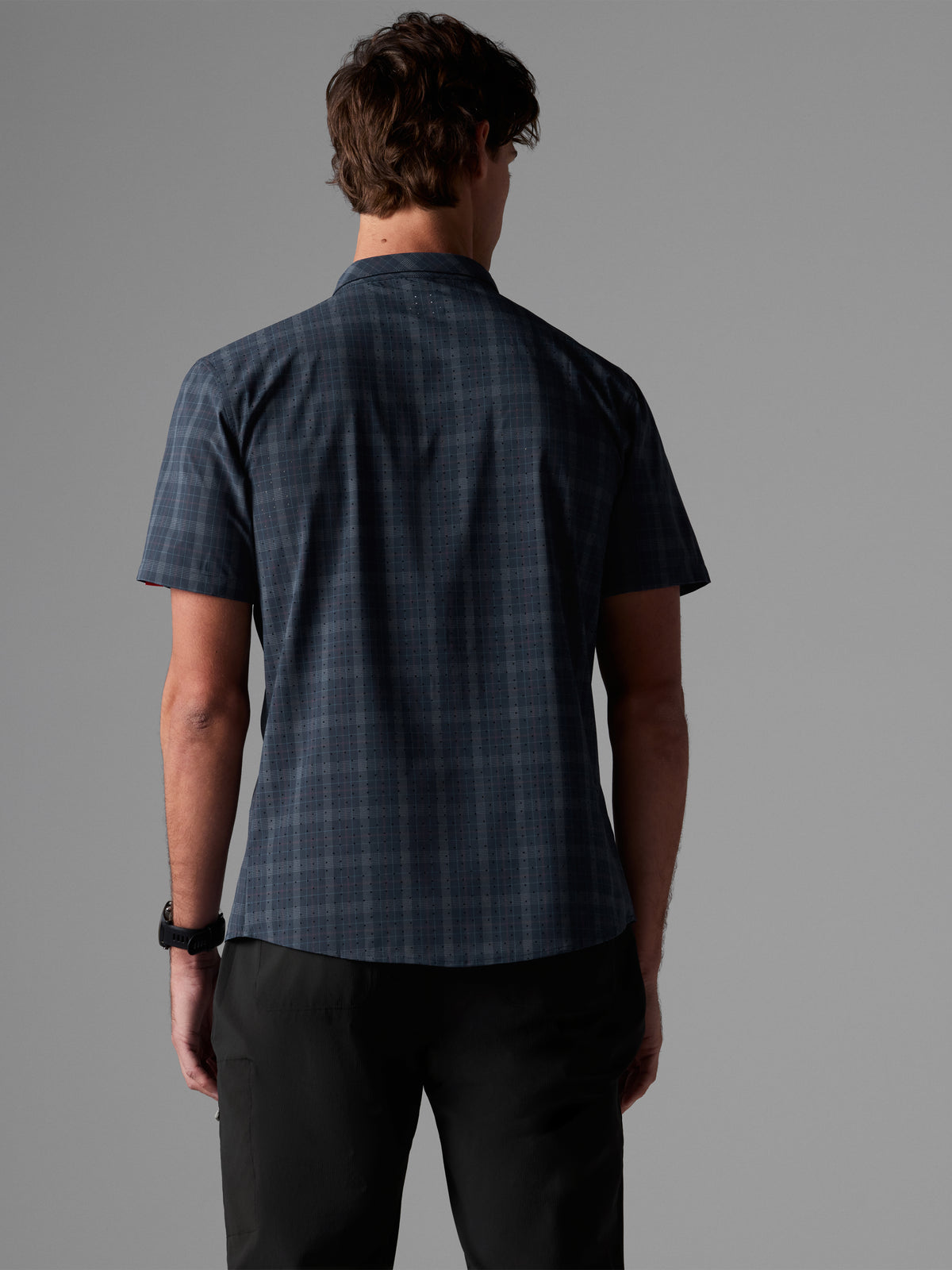 #Color_Dress-Blues-Plaid