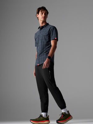 #Color_Dress-Blues-Plaid