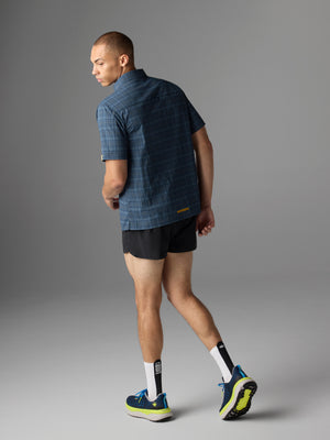 #Color_Dress-Blues-Plaid