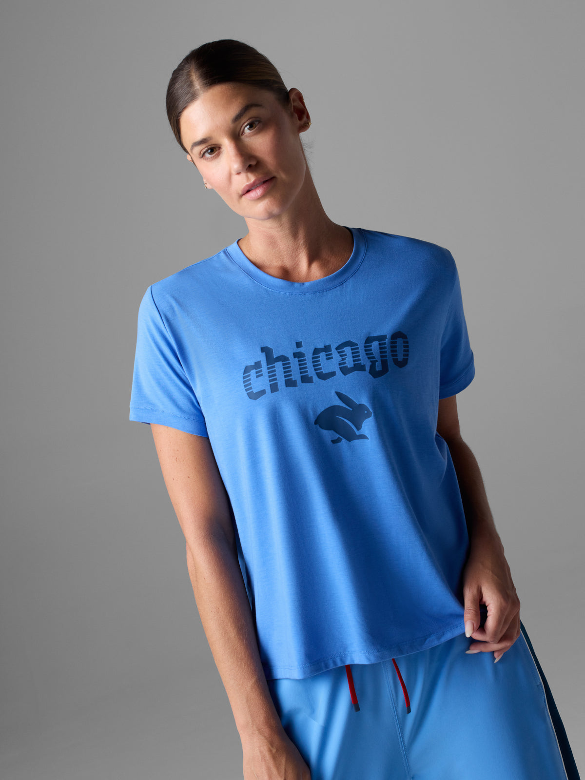 Women's Off The Track Tee SS | Chicago, image 2 of 7