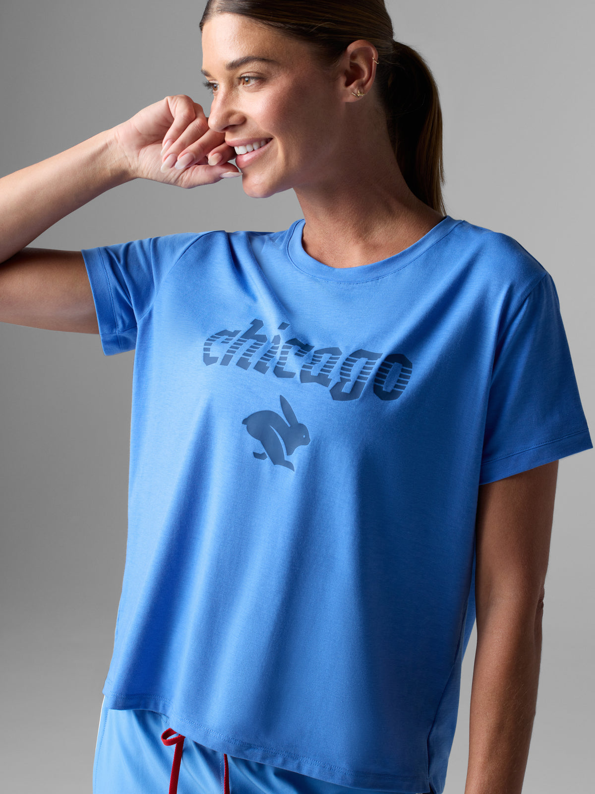 Women's Off The Track Tee SS | Chicago, image 3 of 7