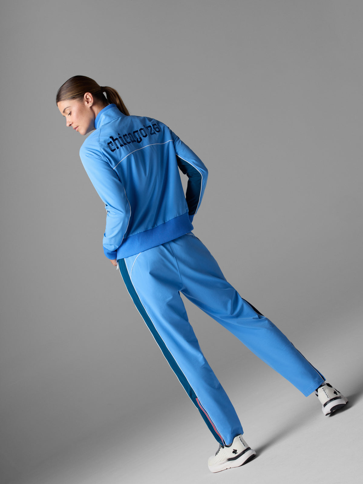 Women's Chaser Track Jacket | Chicago, image 4 of 7