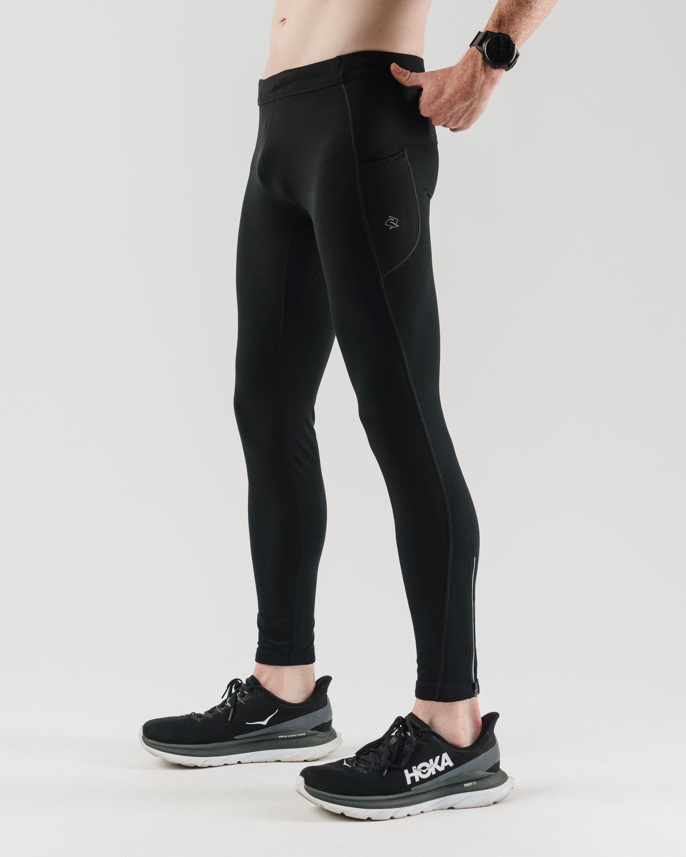 Mens Running Tights Pocket Tightz rabbit